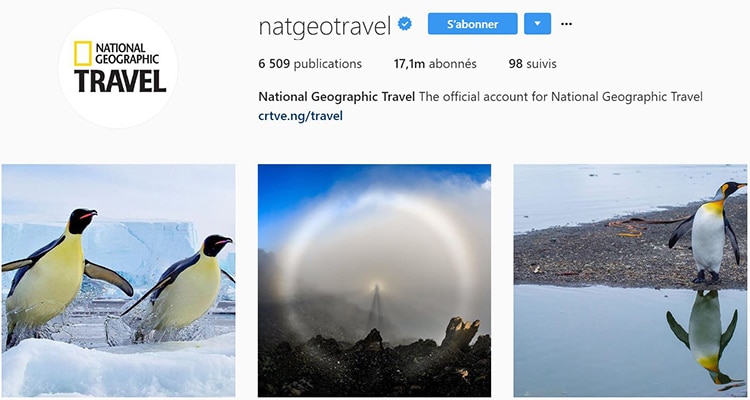 national géographic instagram