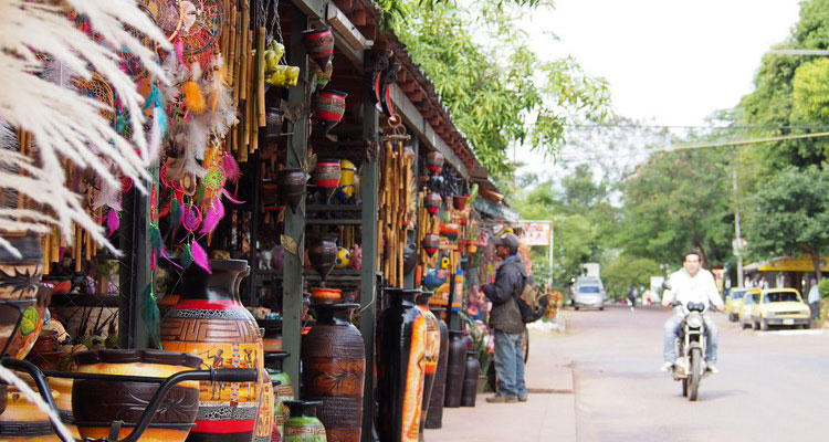 Les boutiques touristiques à Asuncion - Vivre au Paraguay