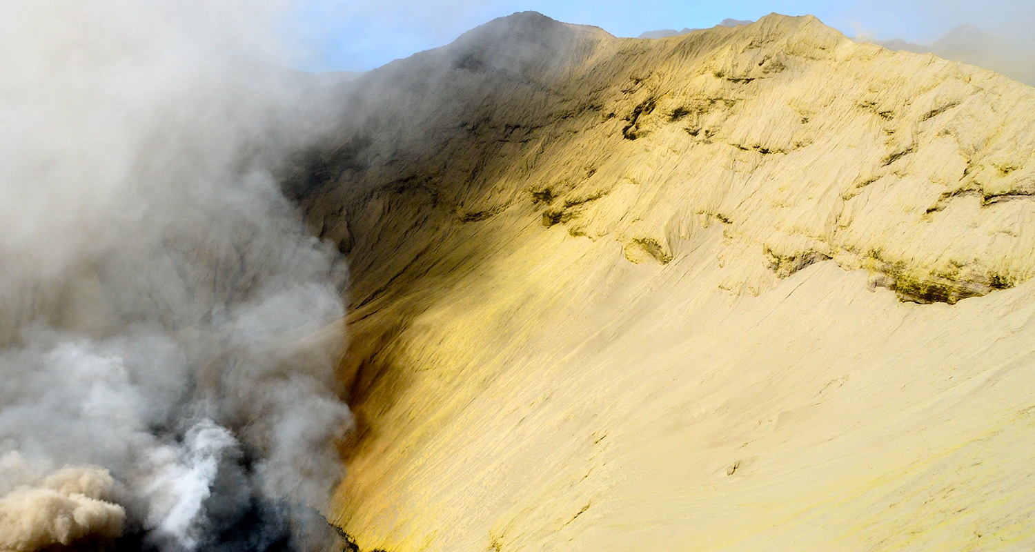 le cratère du mont bromo