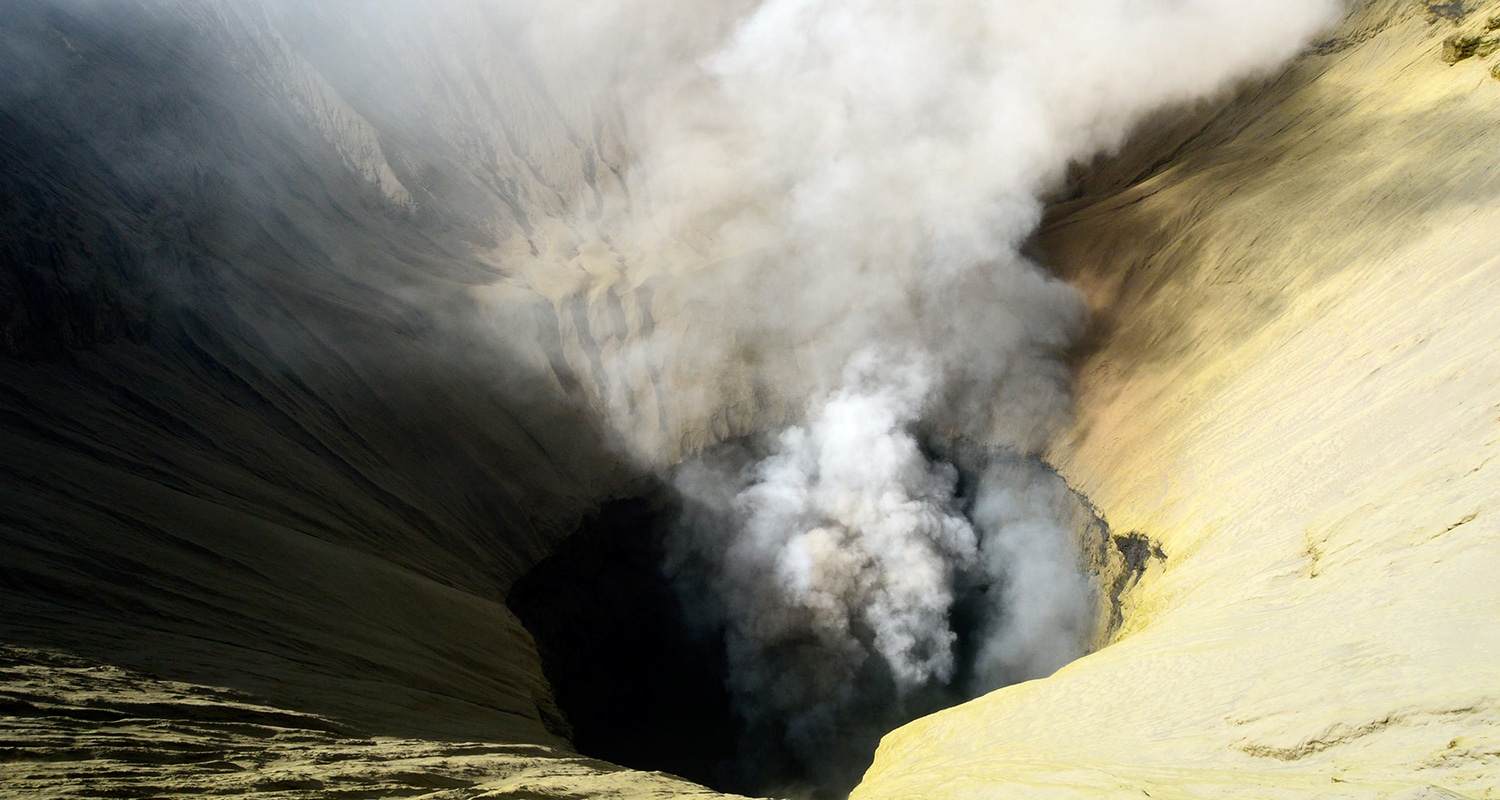 le cratère du mont bromo