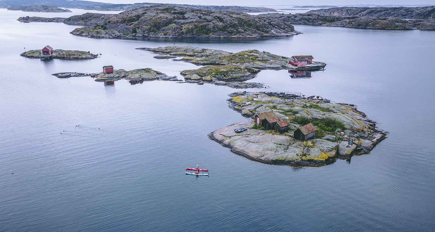 faire du Kayak à Grebbestad, une expérience à faire en Suède