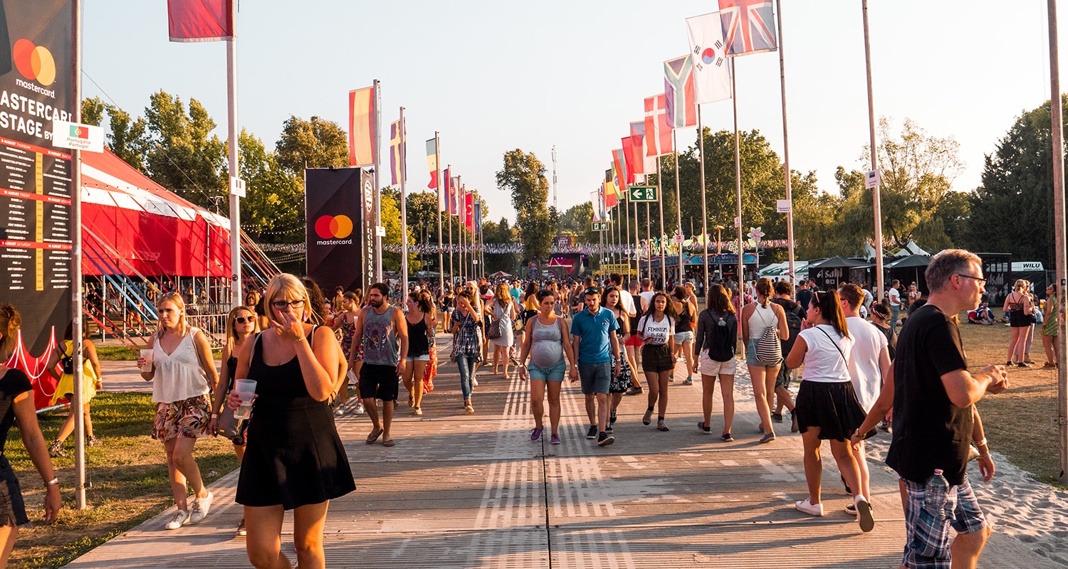 Sziget festival entrée