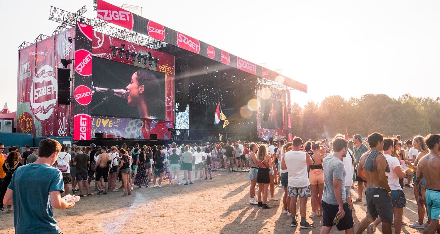 Le Sziget festival à lieu en Aout 