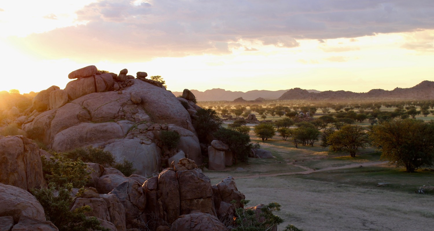 Coucher de soleil Damaraland