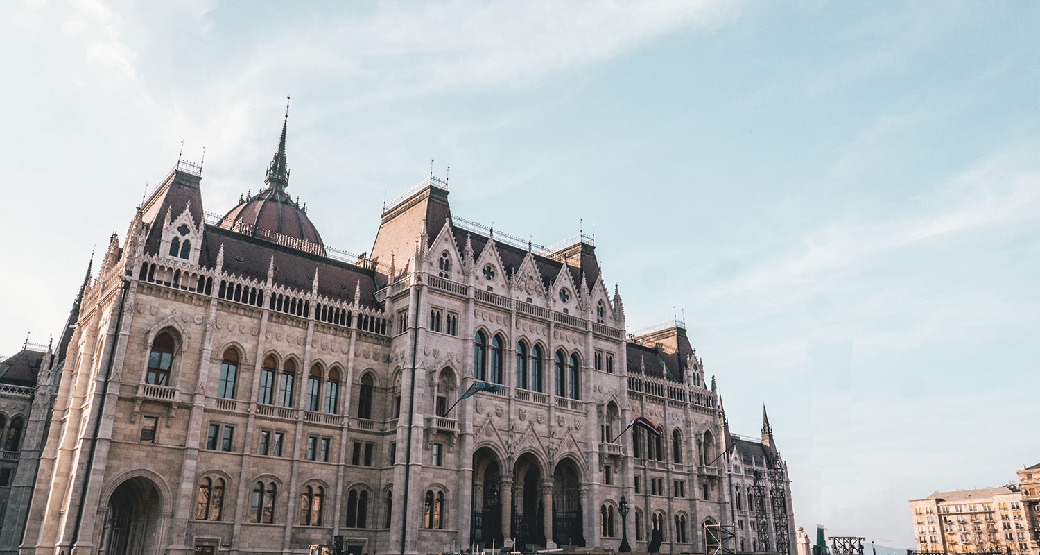 Le parlement hongrois, le 3eme plus grand parlement du monde.