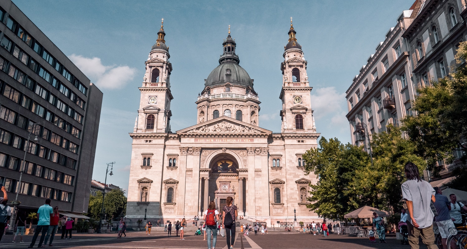 la basilique saint Etienne à Budapest 