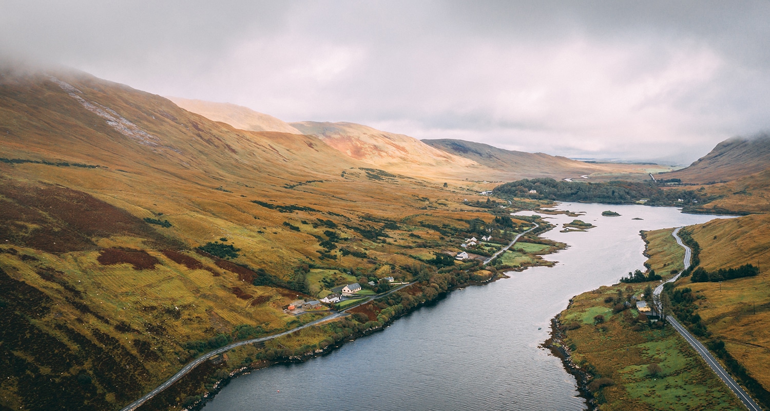 Le plus grand fjord d'Irlande, le Killary Fjord