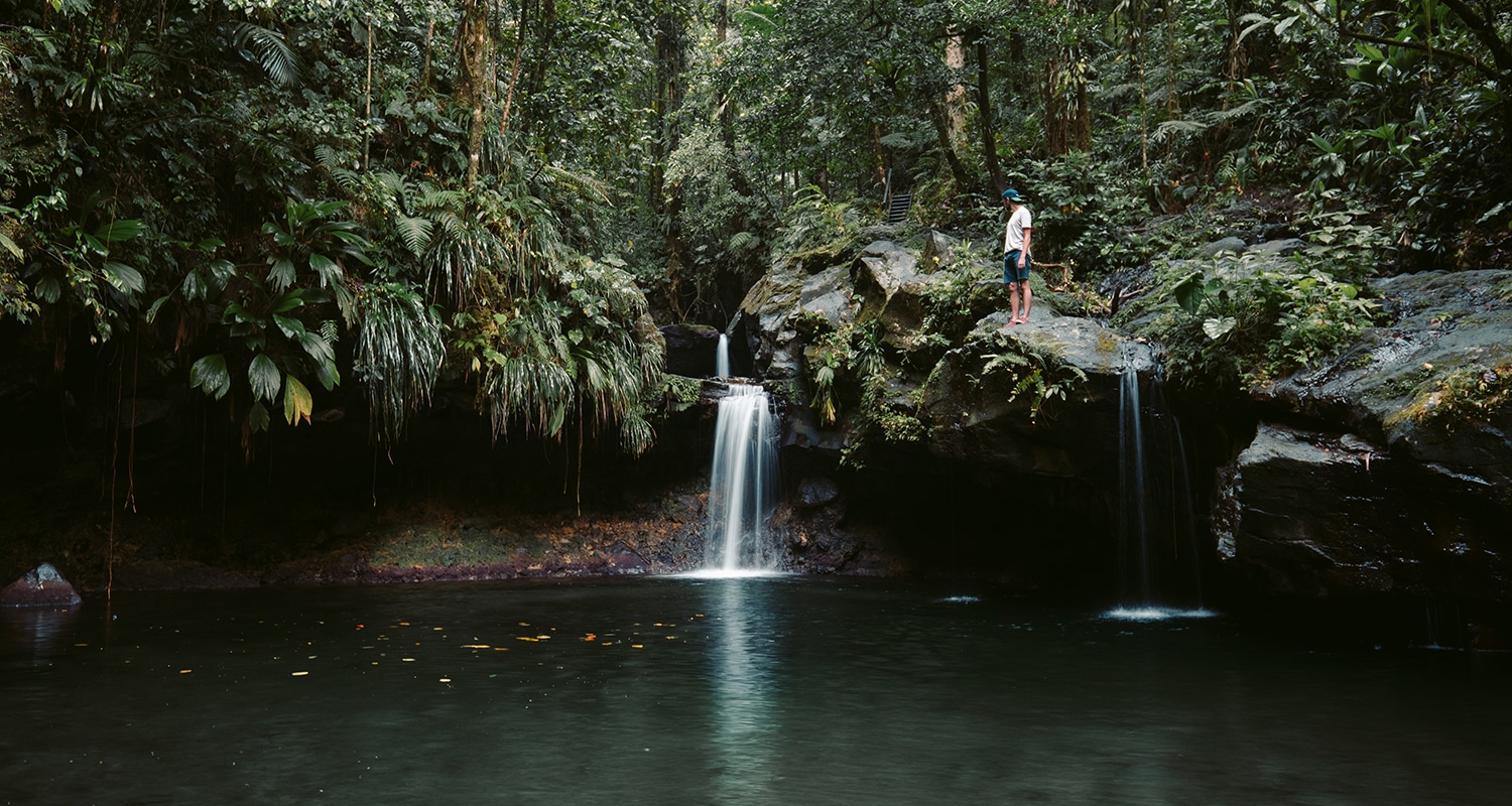 Le bassin Paradise, l'endroit parfait pour se relaxer 