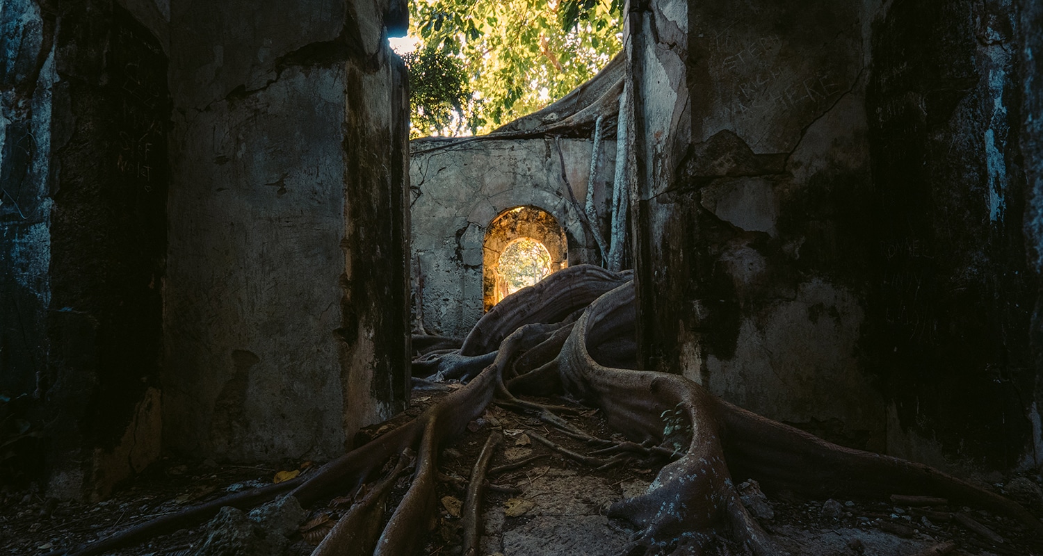 La prison abandonnée en guadeloupe