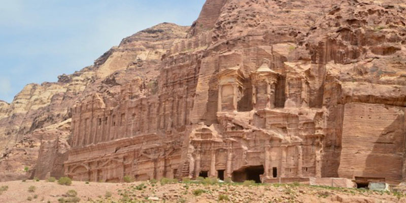 Petra pour visiter la jordanie