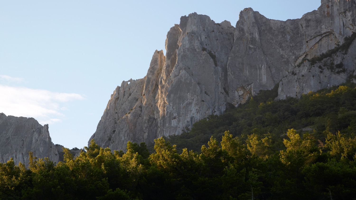 Dentelles de Montmirail, Vaucluse, Provence, Frankreich