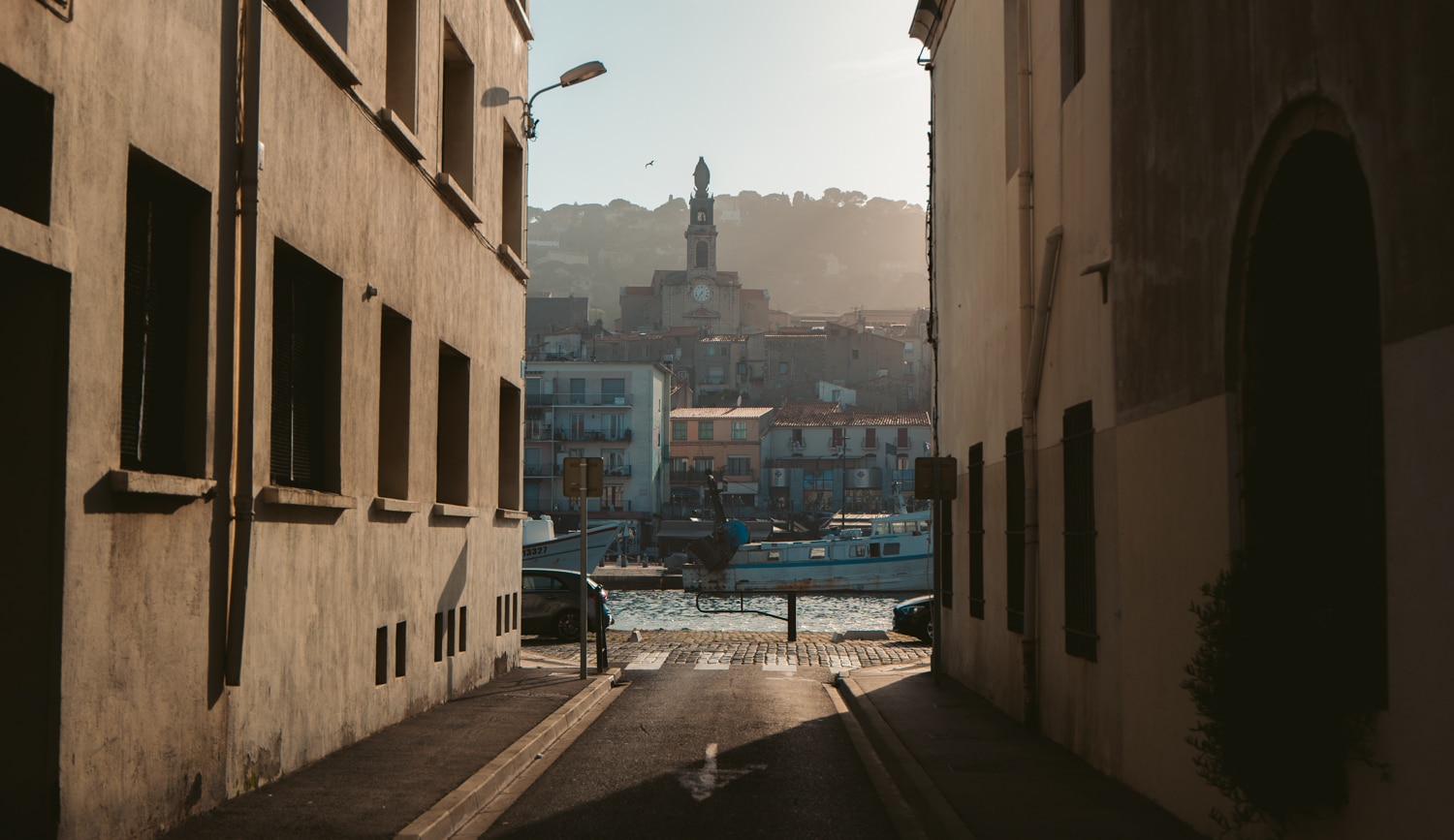 la ville de sete dans l'hérault