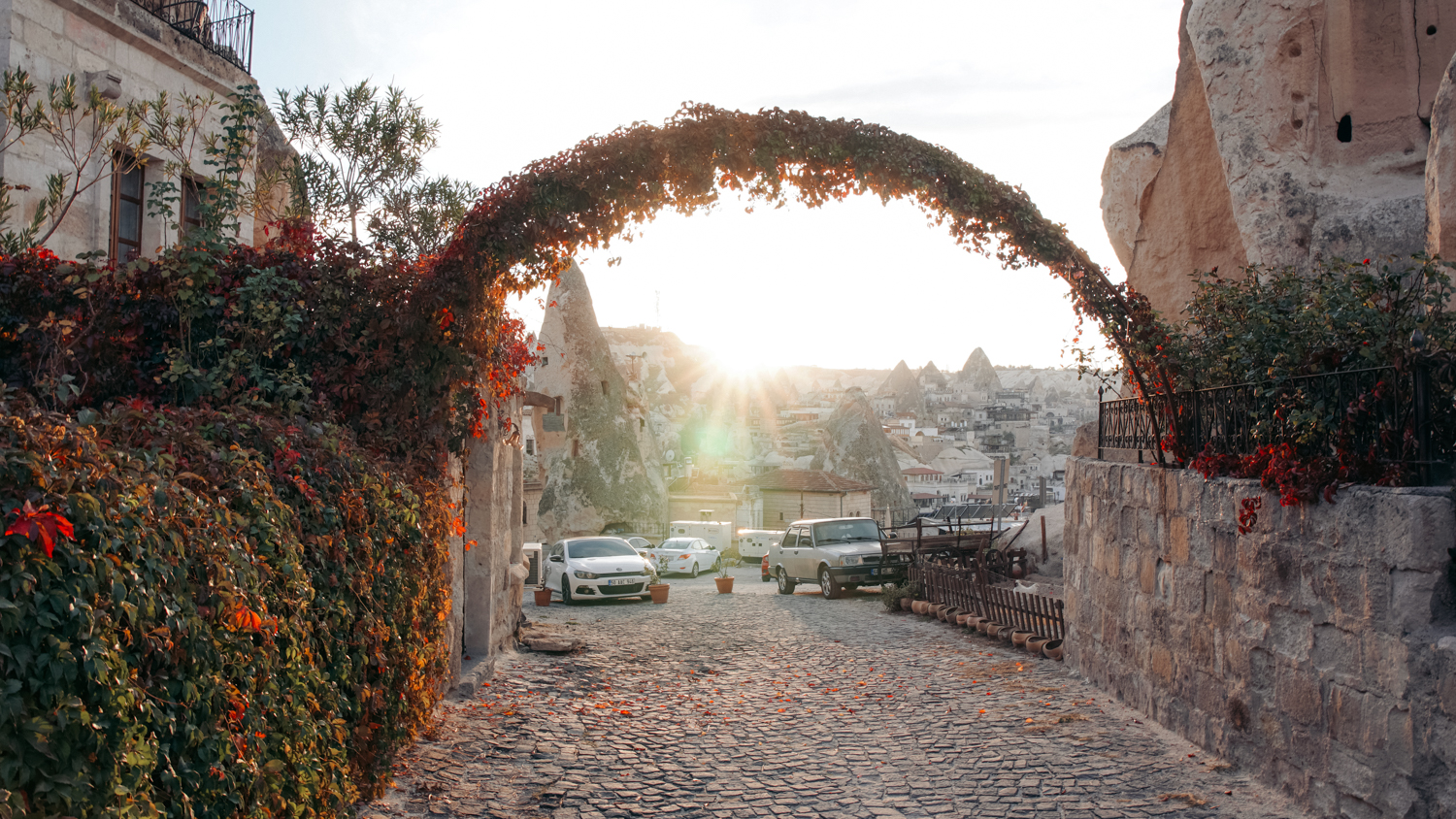 La ville de Göreme est mignonne meme si elle est un peu touristique