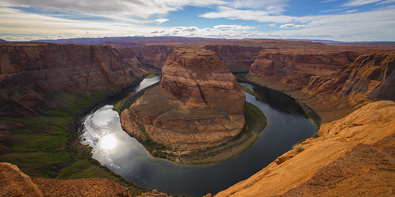 horse shoe bend canyon américain 