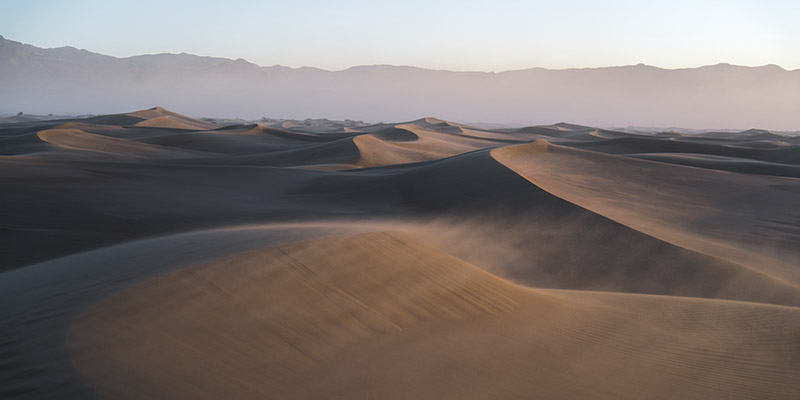 Mesquite Flat Sand Dunes vallée de la Mort