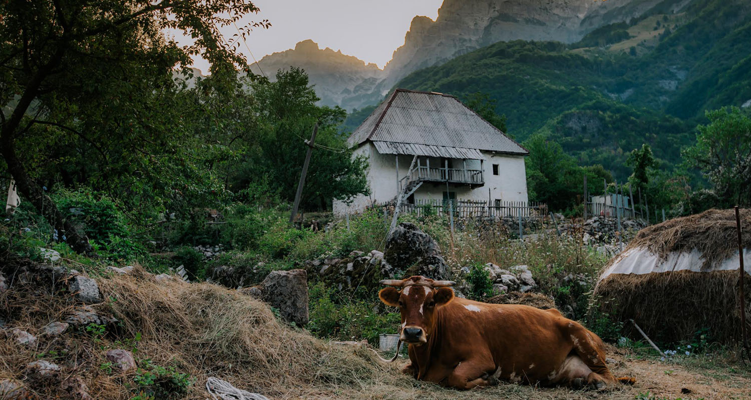 village des Balkans